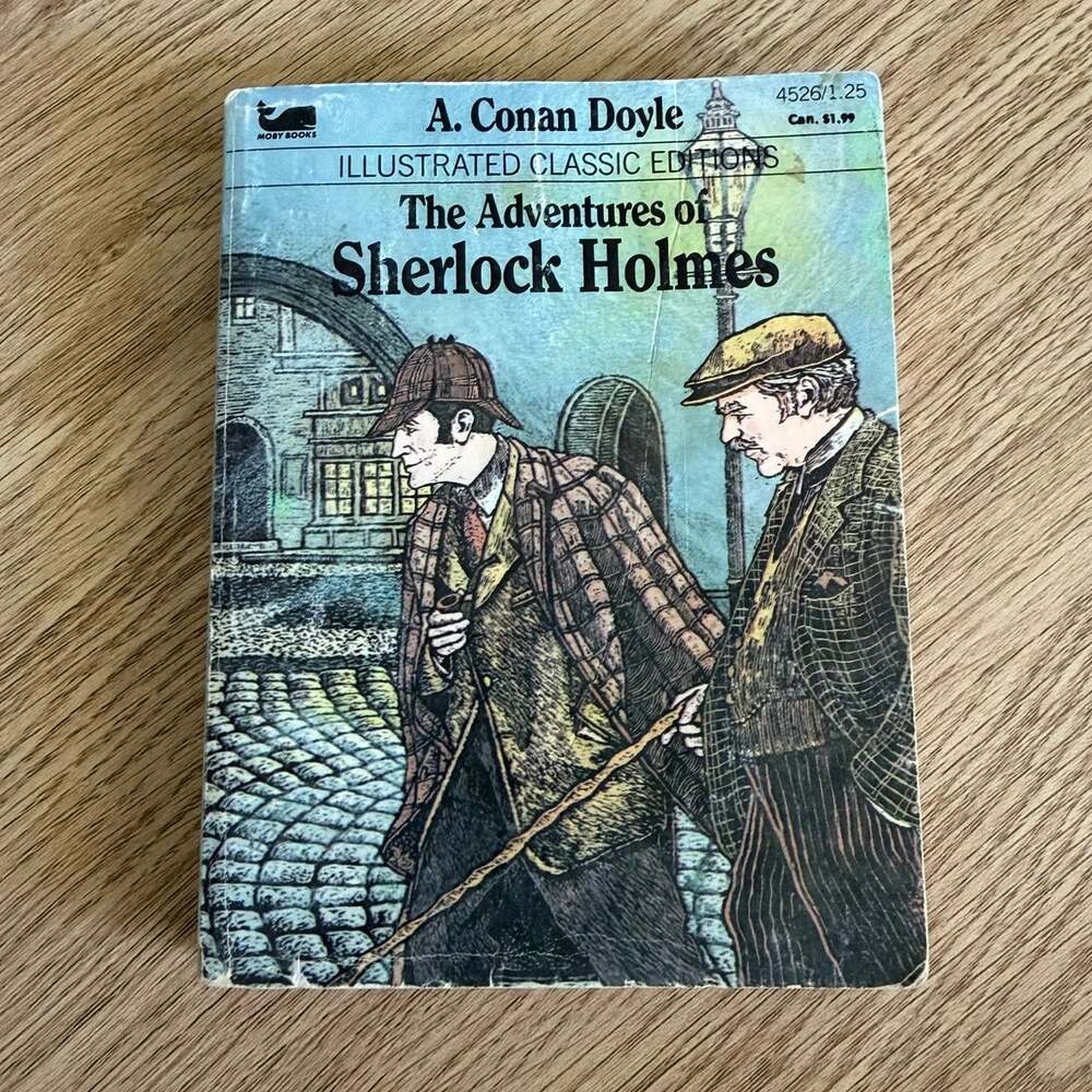 Illustrated Classic Editions Sherlock Holmes Conan Doyle PB Ex-Lib 1983